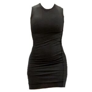 NWT! T Alexander Wang assymetric Black Sleeveless Dress